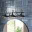 Kwak 3- Light Dimmable Matte Black Vanity Light