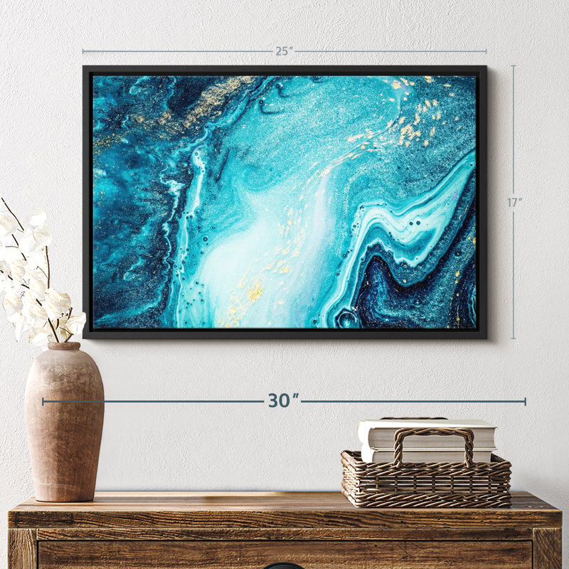 «Abstract Water», reproduction sur toile
