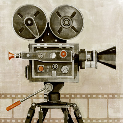 Vintage Reel I by Grace Popp - Wrapped Canvas Painting