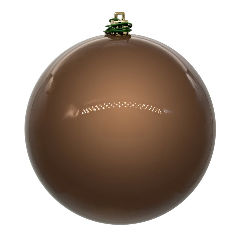 Ornement boule de Noël (ensemble de 12), Moka