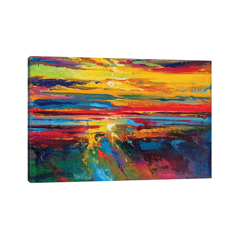 Abstract Seascape XV by Andrej Ostapchuk - Wrapped Canvas Gallery-Wrapped Canvas Giclée
