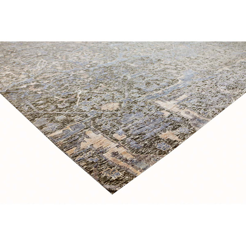 Floral Area Rug, Rectangle 9' x 12'