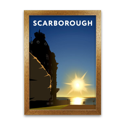 Scarborough Sunrise Grand Hotel by Richard O'Neill - Print