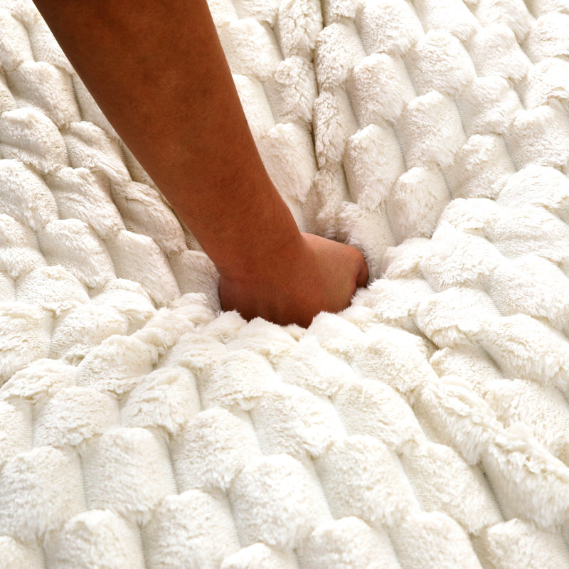 51 pouces pour dormir et se reposer, deux coussins, éponge, loisirs de style nordique, rétro, Blanc