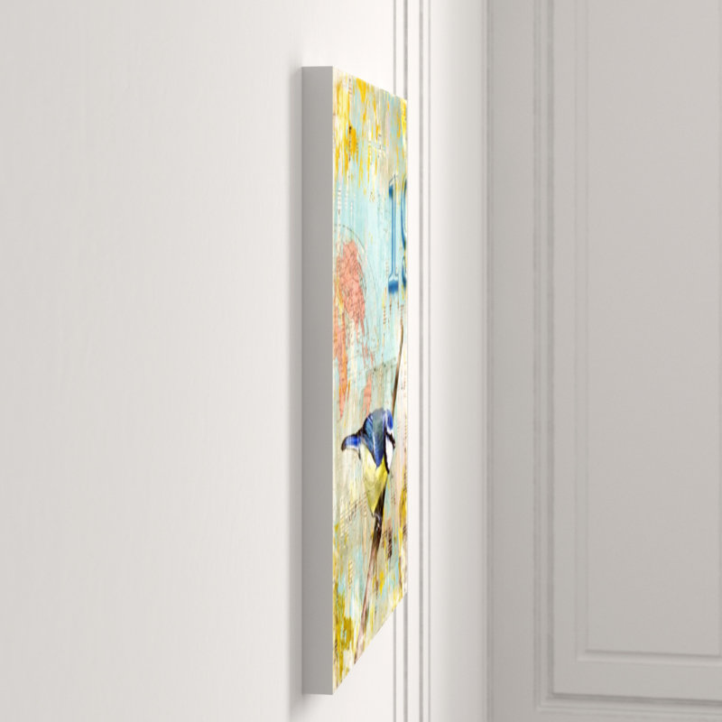 Aves 19 Print by Zoey Riley, Glass Coat, 20" H x 16" W