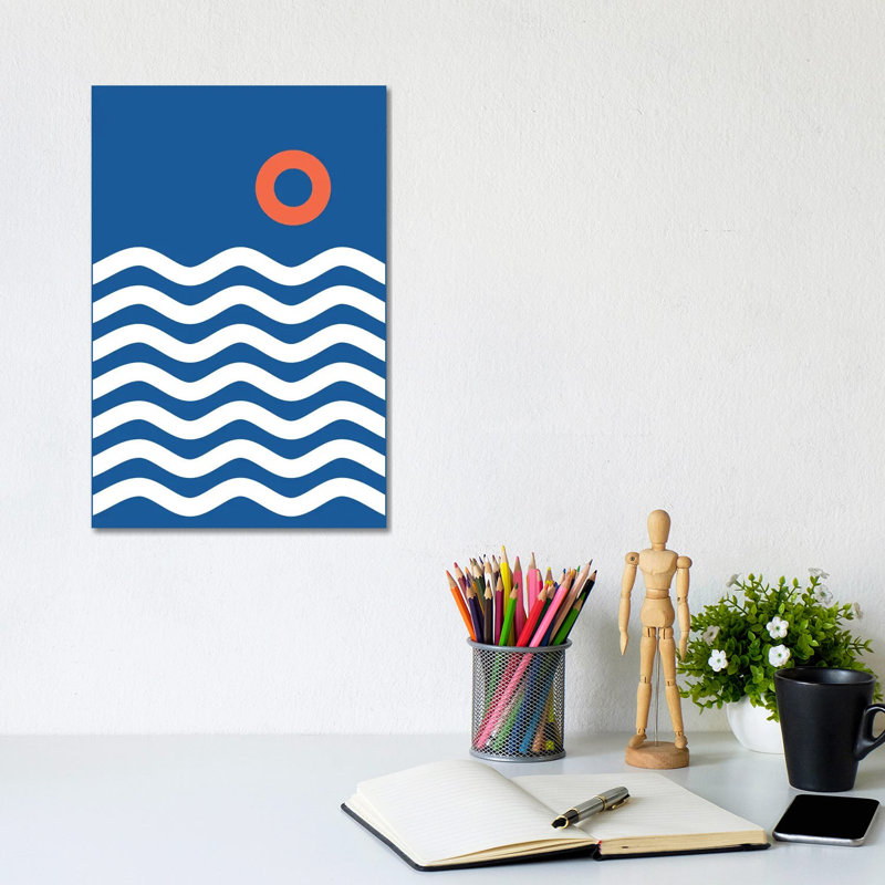 Nautical III - Print on Canvas, Wrapped Canvas, 66.04 cm H x 45.72 cm W x 3.175 cm D