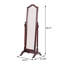 Miroir pleine longueur en bois Merlot