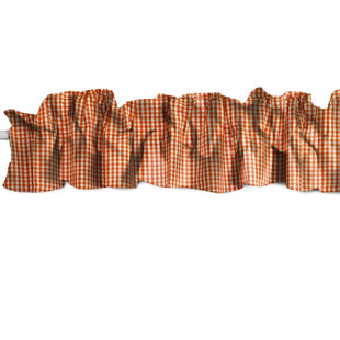 Cantonnière à carreaux Gingham