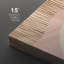 Mid-Century, Mid-Century, pastel, orange, rose, brun, vagues, formes abstraites, chic moderne sur toile-92285613-92285614
