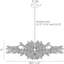 Kasai 6 - Light Semi Flush Mount