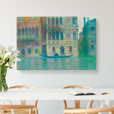 Venice, Palazzo Dario by Claude Monet - Wrapped Canvas Painting