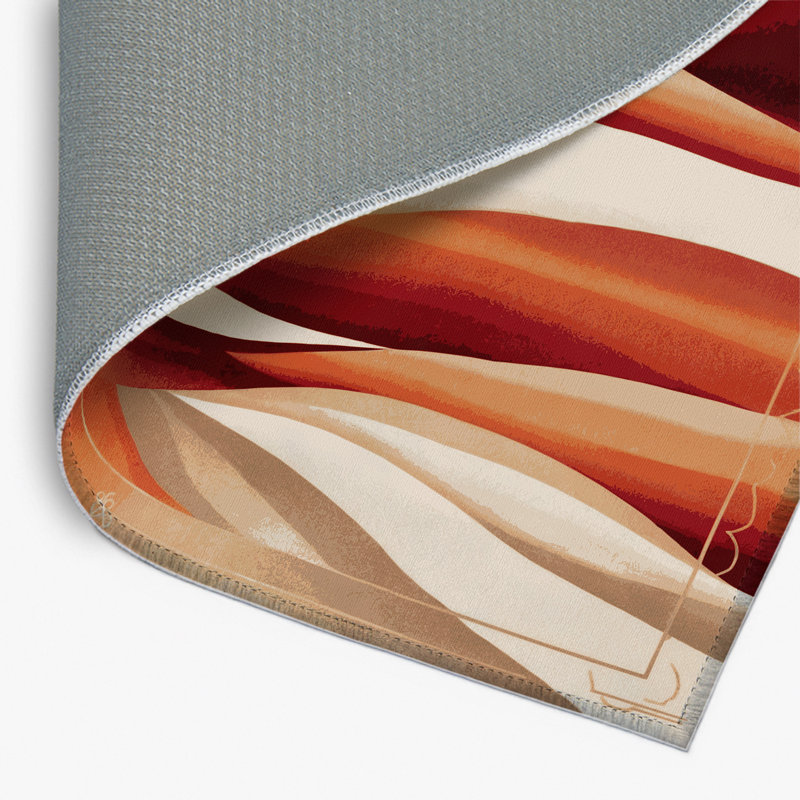 Tapis intérieur et extérieur Ochre Peaks, Rectangle 9 pi x 12 pi