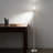 Modern Crystal Floor Lamp With Adjustable CCT LED Bulb - Silver Standing Lamp For Living Room And Bedroom Elegant Home Decor Lighting