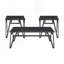 Ensemble de tables d'appoint 3 pièces Modern