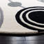 Tapis géométrique en laine touffeté à la main Soho-1164555951