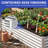 Silver Metal Outdoor Raised Garden Bed-815820159