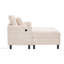 Chaise longue multifonctionnelle rembourrée-2067853853