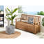Chermaine Wooden Storage Bench