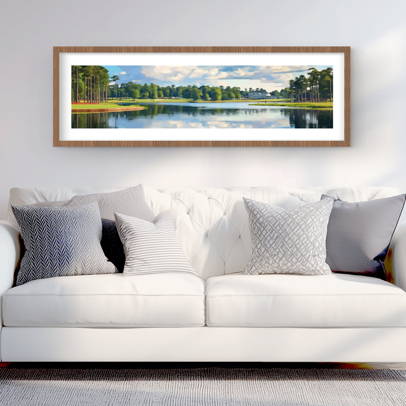 Golf Lake - Living Room Green