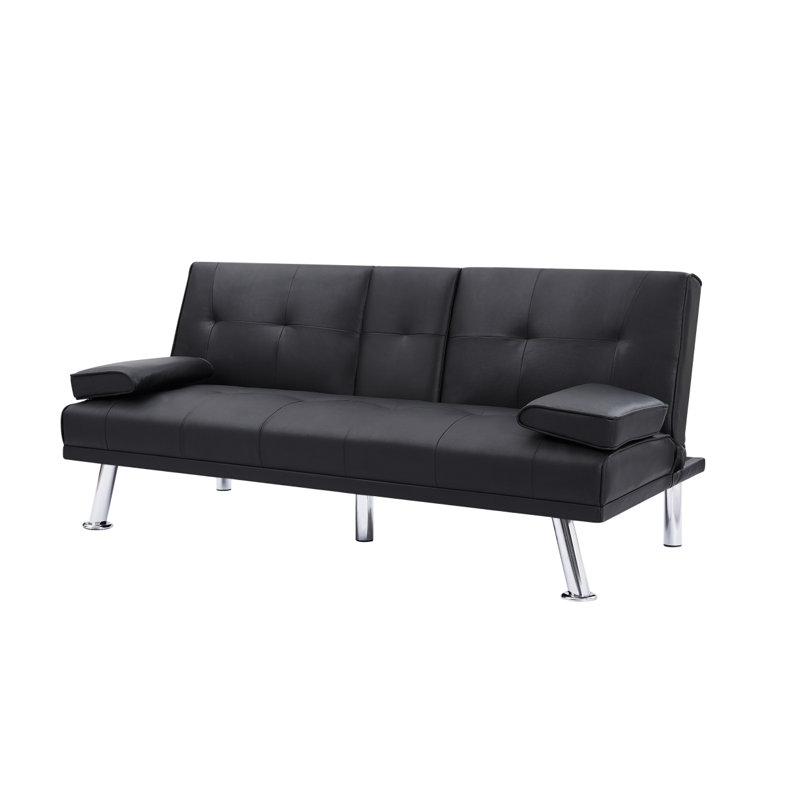 Canapé-lit moderne pliable avec porte-gobelet