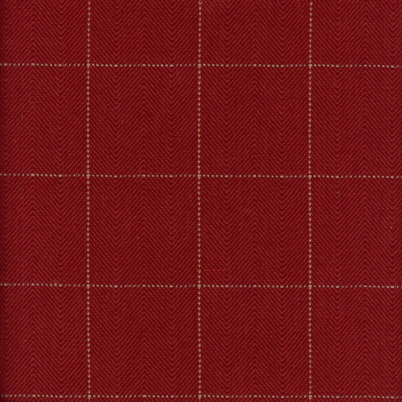 Copley Square Fabric, Cardinal
