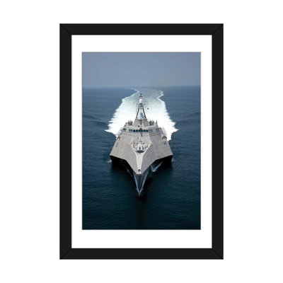 «The Littoral Combat Ship Independence Underway Pendant Builder's Trials in the Gulf of Mexico», reproduction de photo sur toile