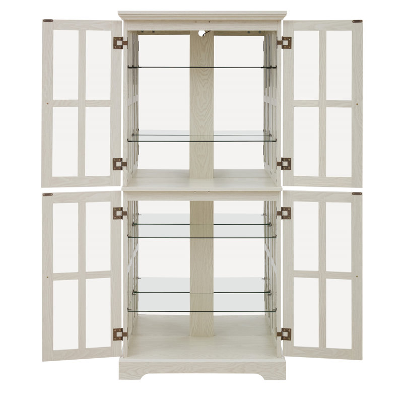 Curio Display Cabinet, White