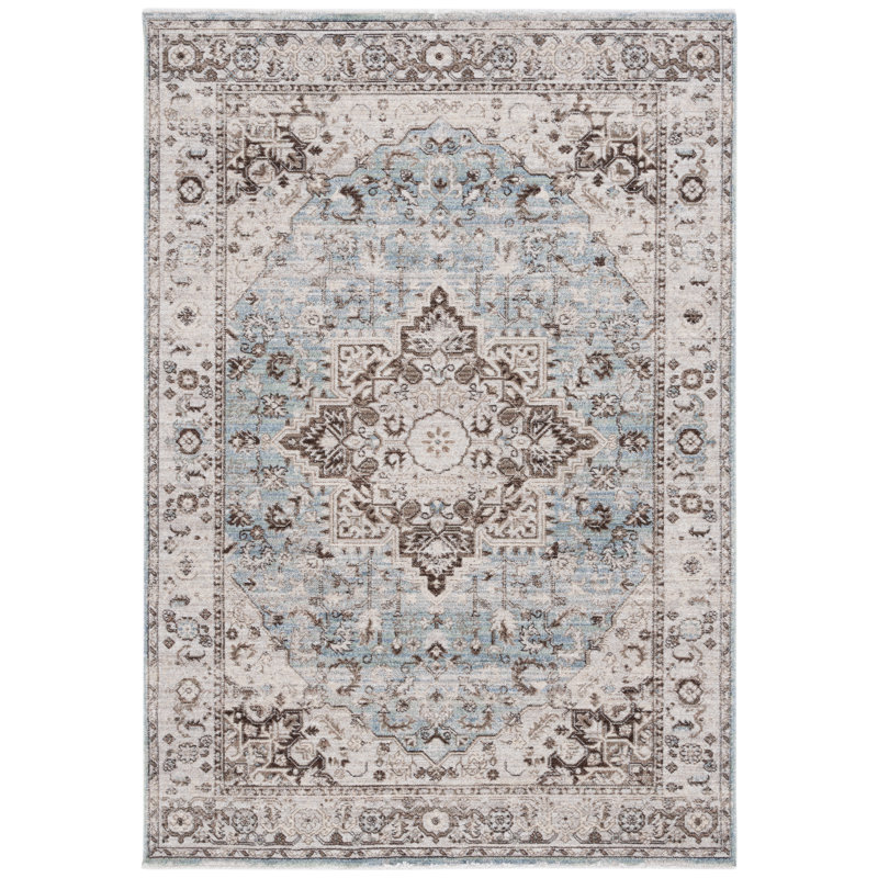 Tapis oriental à patine antique Mukti, Rectangle 10 pi x 12 pi 9 po