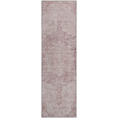 Premium Machine Washable Larock AMF1238 Global Rug