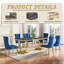 Rectangular 70.1"L X 35"W Dining Set-116145535-122919257-122920258