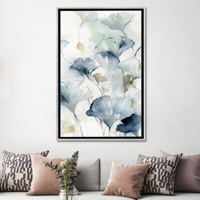 «Indigo Gingko II» par Carol Robinson - reproduction d'art