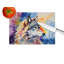Wolves Wolf  Glass Cutting Board Large