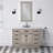 Argenta 48 " W Freestanding Standard 1 Single Vanity Bathroom Vanity With Marble Top-152509391