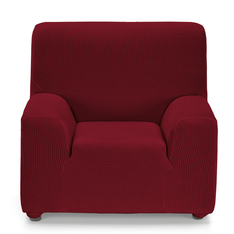 Monaco Sofa Slipcover, 110cm H x 265cm W x 1cm D, Red