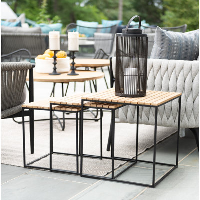 Chaise d'appoint en teck Sasha