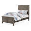 Ensemble de chambre avec lit à panneaux en bois 3 pièces Isiah-64152146