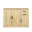 Buffet Contemporary avec 2 portes et 2 tiroirs, armoire de rangement