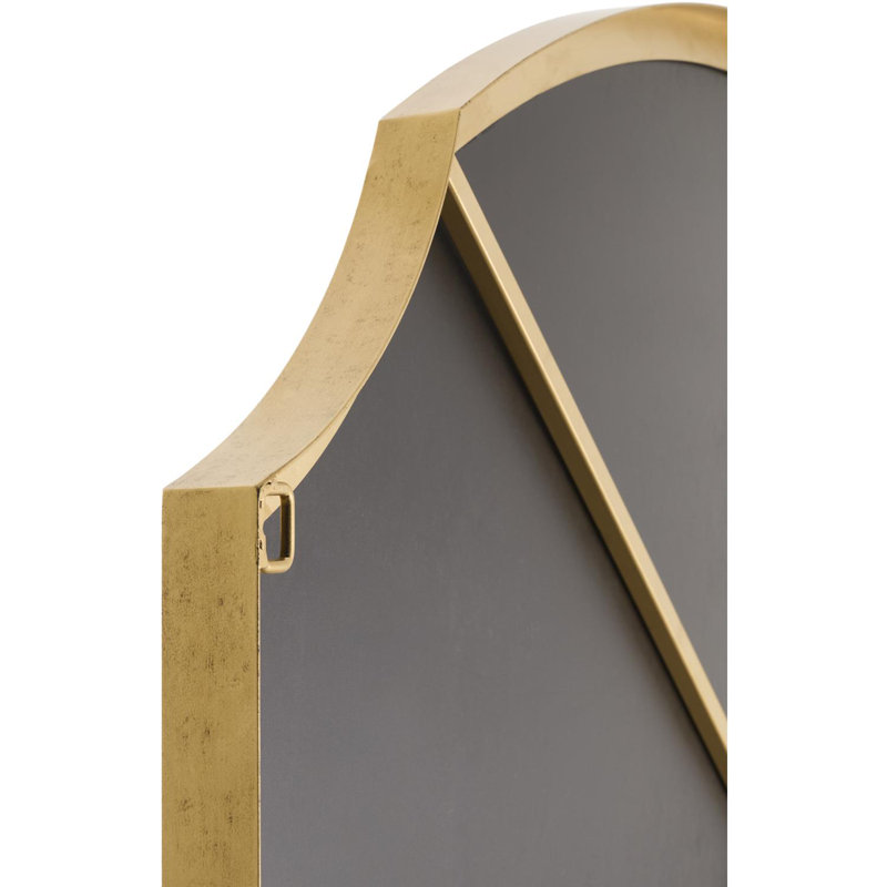 Miroir Galey Alix x Livabliss Landon, Doré, 36 po x 29 po