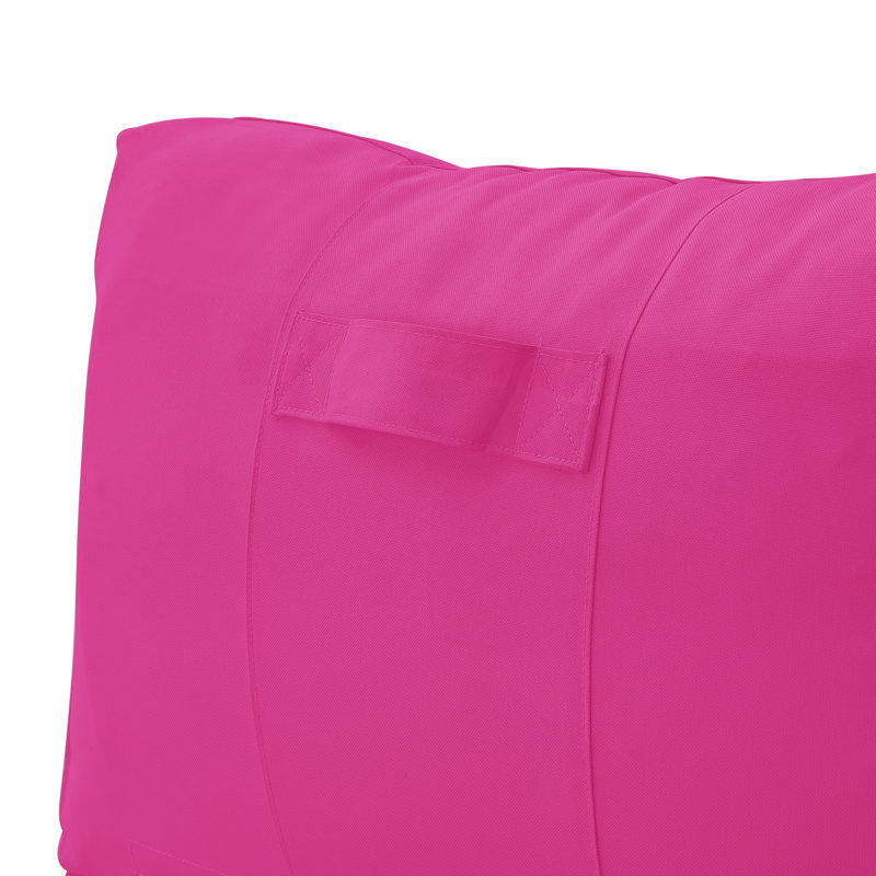 Méridienne en mousse Cloudy, Fuchsia