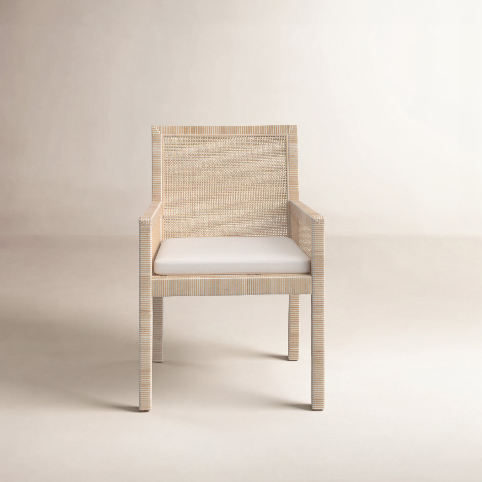 Tenerife Linen Armchair, Oak