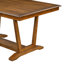 Ensemble de table de salle à manger rustique 5 pièces Benildo avec 4 chaises rembourrées-93038090-93038091