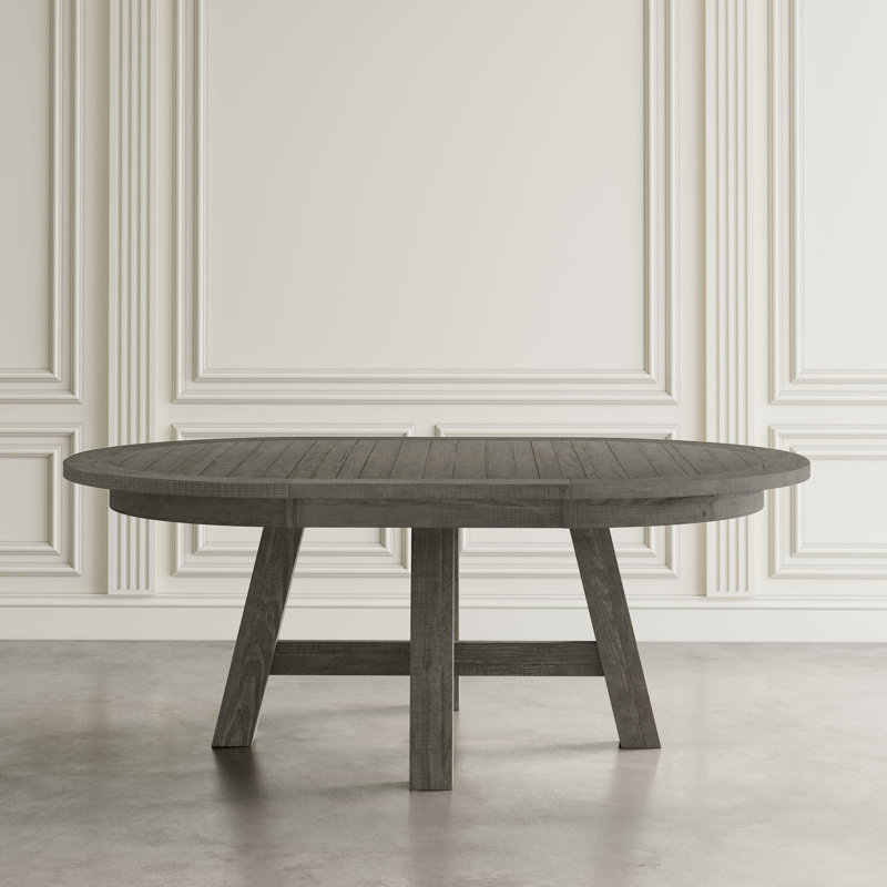 Verdonna Extendable Pine Solid Wood Dining Table, 30"