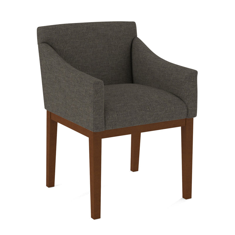 Upholstered Arm Chair, English Saddle, 61363-89