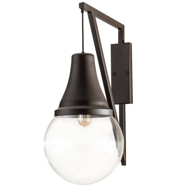 Aideen Steel Armed Sconce