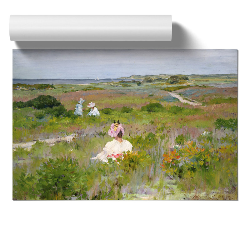 Summer at Shinnecock by William Merritt Chase - Frameless Print, 30cm H x 42cm W x 0.1cm D