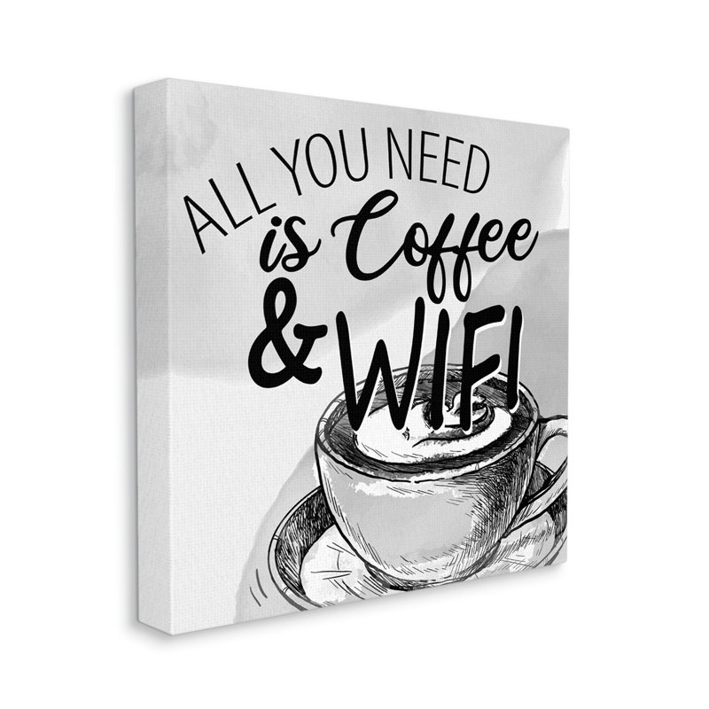 «August Grove®», art mural rétro sur toile et café par Kim Allen, H 17 po x l 17 po x P 1,5 po