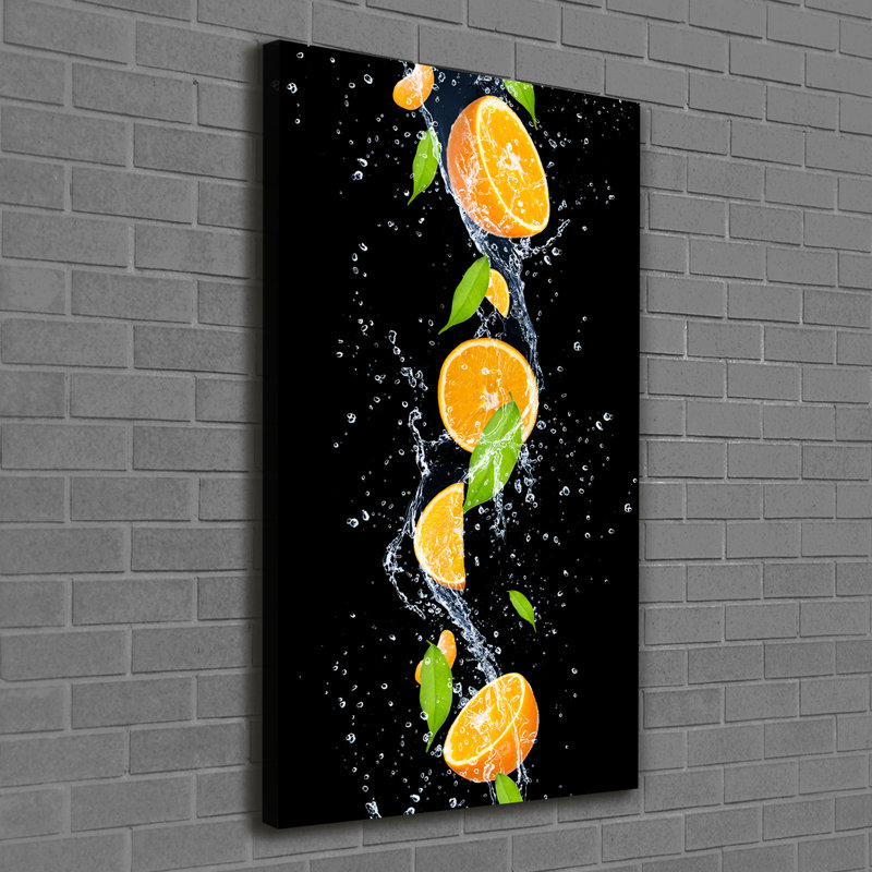Oranges - Wrapped Canvas Print