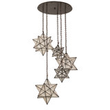 Moravian Star 5 - Light Pendant