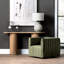 60 po Table d'appoint en bois brun