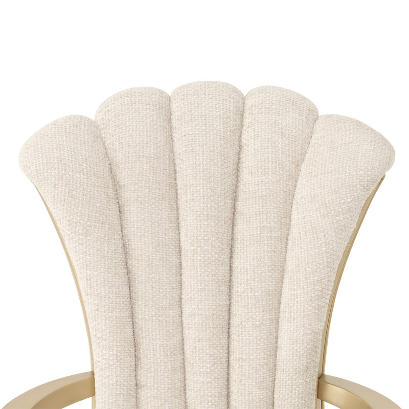 Fantosini Arm Chair - Natural/Gold
